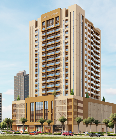 22 storey building of garden residences by emirates properties